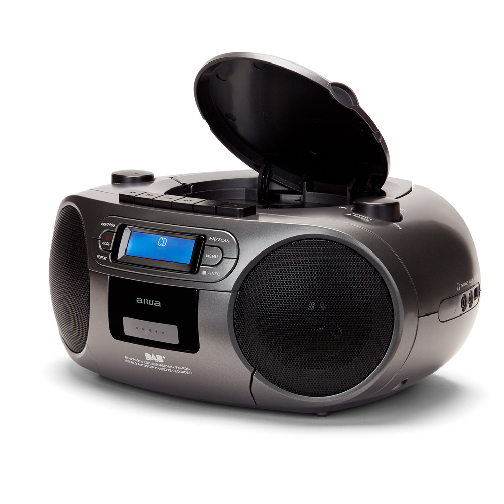 Aiwa BBTC-660DAB Zwart - Radio