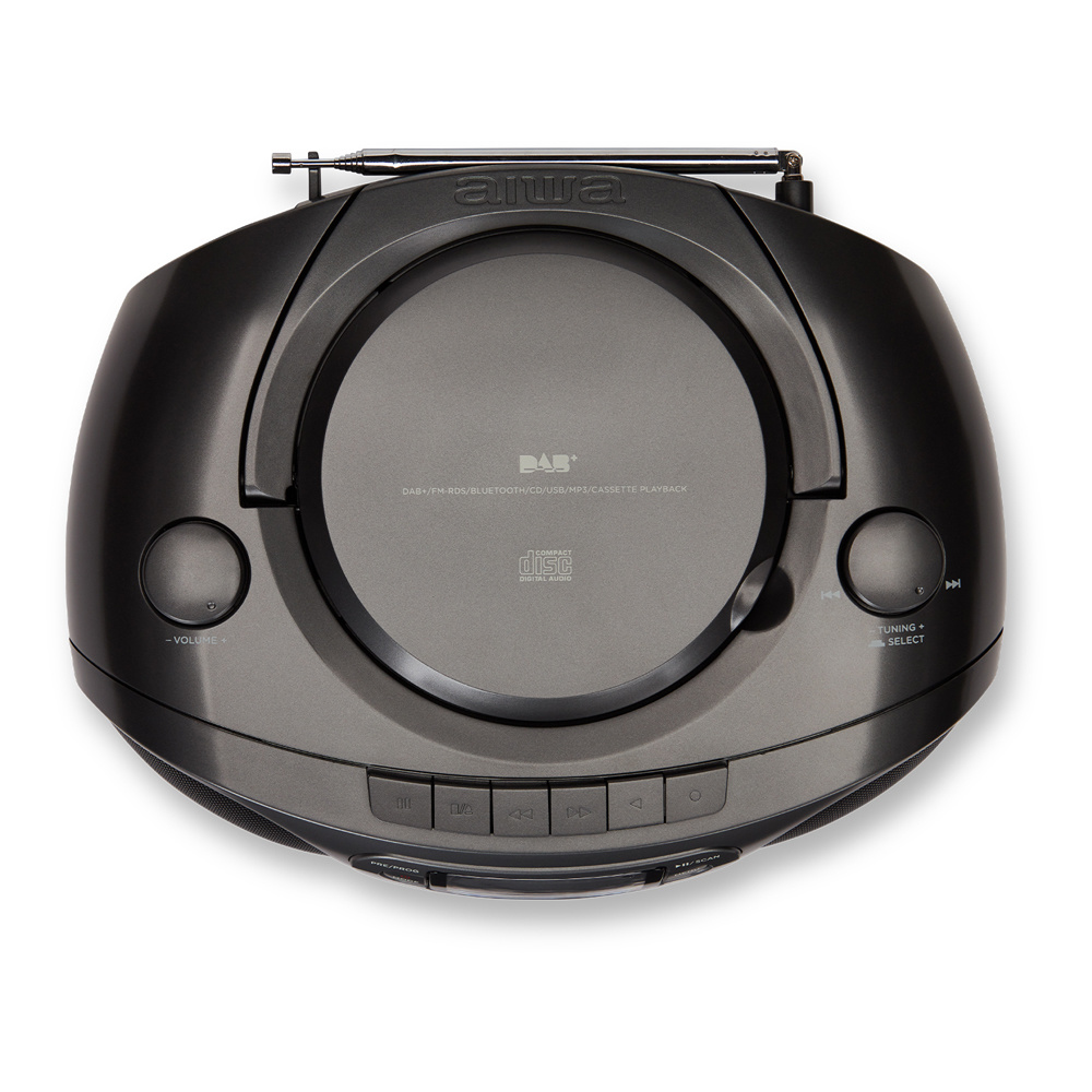 Aiwa BBTC-660DAB Zwart - Radio