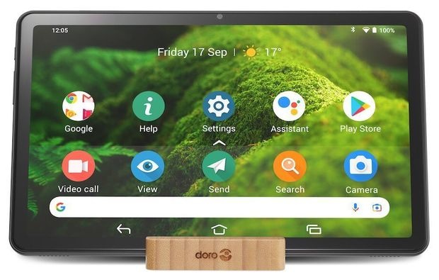 Doro Senioren Tablet Grafit - Tablet