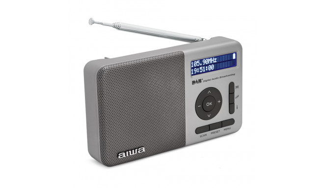 Aiwa RD-40DAB/SL Zilver - Radio