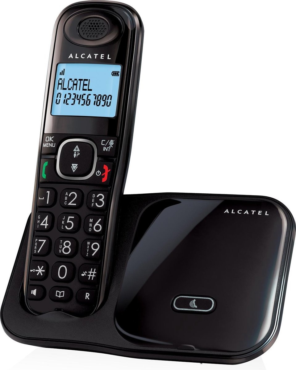 Alcatel XL280 Solo Zwart - Dect telefoon