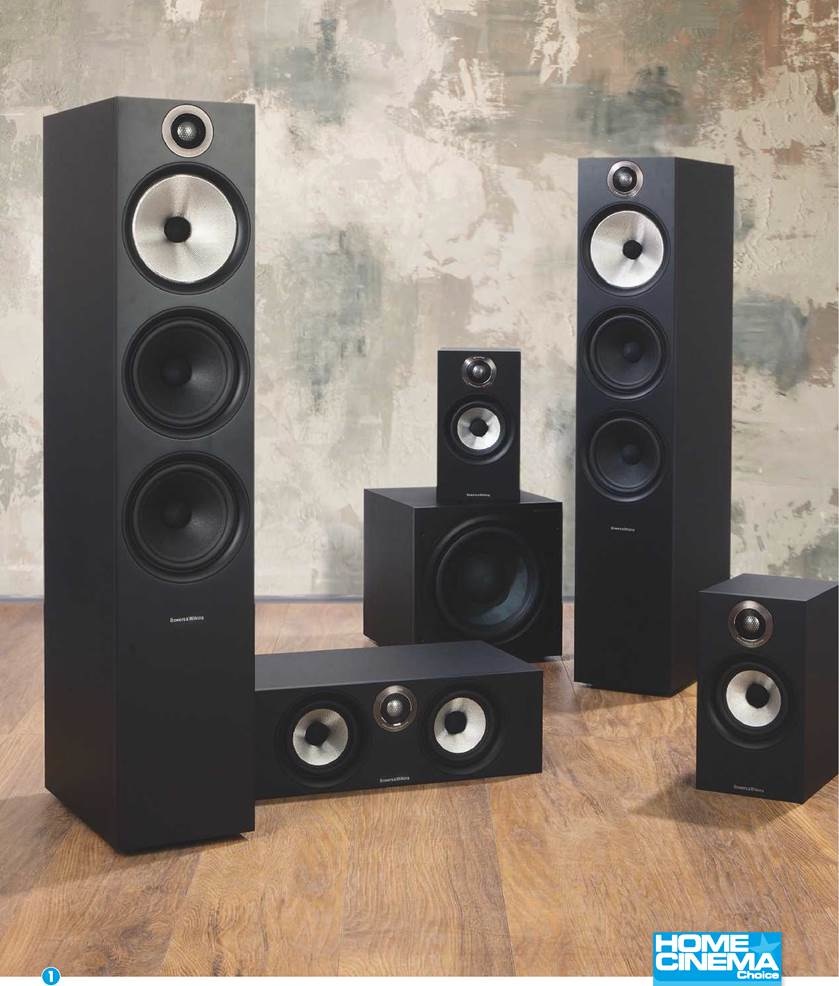 Bowers & Wilkins 607 Zwart Speaker - Boekenplank speaker