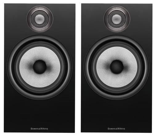 Bowers & Wilkins 606 S2 Speaker (Zwart) - Boekenplank speaker