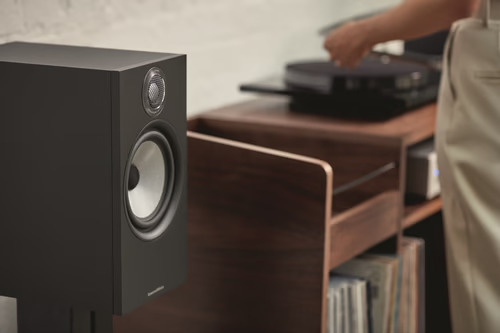 Bowers & Wilkins 606 S2 Speaker (Zwart) - Boekenplank speaker