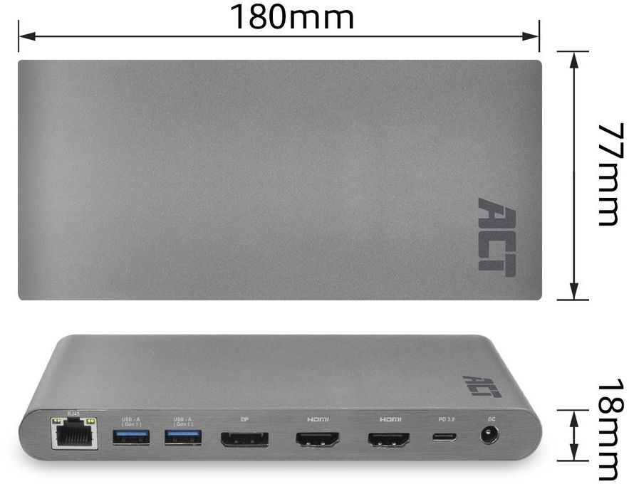 ACT AC7047 USB-C Docking Station
