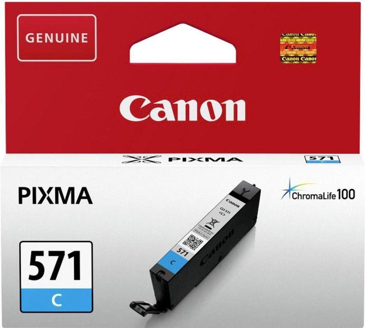 Canon CLI-571 Cyaan