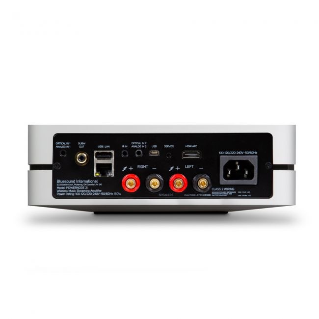 Bluesound Powernode 2i Wit Multiroom - Receiver