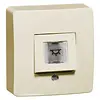 PEHA pulsdrukker drukcontact terugverend 1 maakcontact met controlelamp creme (655 GLK)