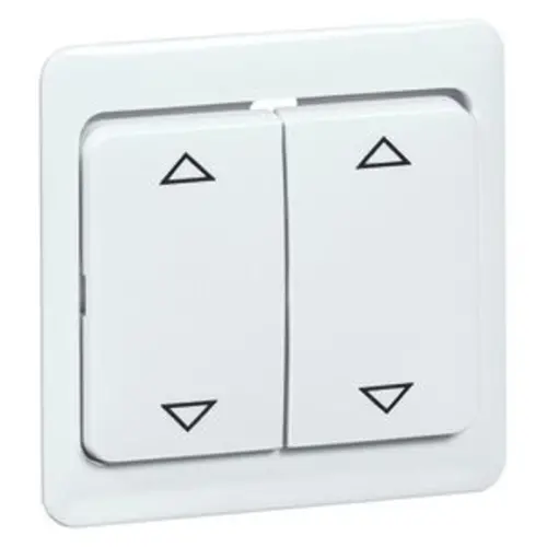 PEHA Tweedelige wip pulsdrukker Standard creme met opdruk (80.244 T W) PEHA Tweedelige wip pulsdrukker Standard creme met opdruk (80.244 T W)