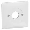 PEHA centraalplaat met draagframe 18,8 mm gat Standard levend wit (80.610.02 PA)