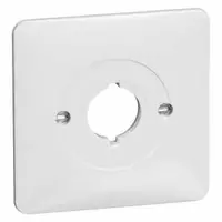 PEHA centraalplaat met draagframe 18,8 mm gat Standard levend wit (80.610.02 PA)