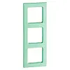 PEHA afdekraam 3-voudig Aura mintgroen glas (20.573.52.46) PEHA afdekraam 3-voudig Aura mintgroen glas (20.573.52.46)
