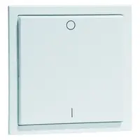 PEHA Easyclick wandzender 2-kanaals met symbolen NOVA aluminium (20.450.702 FU-BLS)