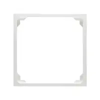 PEHA adapterplaat 50x50mm Badora levend wit (11.670.02 ZV)