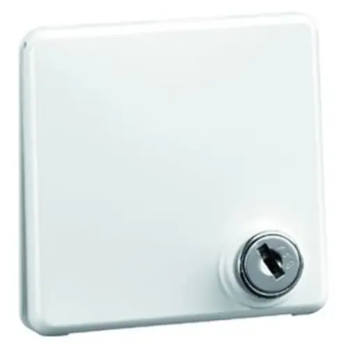 PEHA wandcontactdoos randaarde met afsluitbaar klapdeksel Standard wit glans (80.6511.02 K VS)