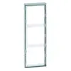 PEHA afdekraam 3-voudig Dialog exclusiv aluminium/chroom (95.573.70.60)