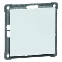 PEHA blinddeksel incl. draagframe Aura levend wit glans (20.677.02)