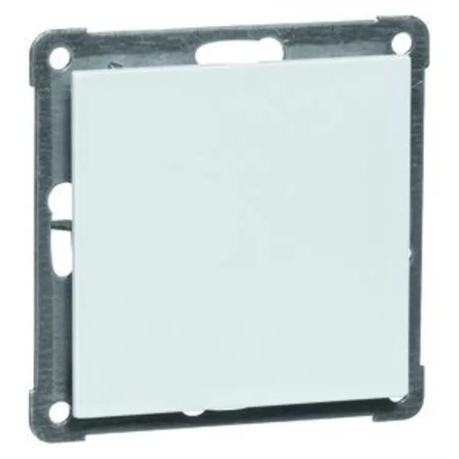 PEHA blinddeksel incl. draagframe Aura levend wit glans (20.677.02)