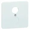 PEHA centraalplaat met draagframe voor luidspreker en diode contactdozen Standard levend wit (80.677.02 DIO)