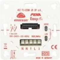 PEHA EnOcean Easyclickpro inbouw JR-ontvanger 2-kanaals met draagframe bidirectioneel (452 FU-EBIM JR UP O.A.)
