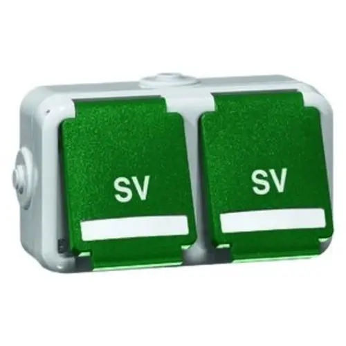 PEHA wcd opb ip54 2-voud ra.2-polig (6632 WAB NA GRN SV) PEHA wcd opb ip54 2-voud ra.2-polig (6632 WAB NA GRN SV)