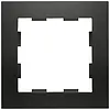 PEHA afdekraam 1-voudig Badora zwart mat (D 11.571.193)