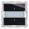 PEHA knx bus drukknop 2-voudig nova (KNX BUSTASTER 2 FACH)