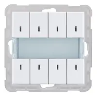 PEHA knx bus drukknop 8-voudig nova (KNX BUSTASTER 8 FACH)