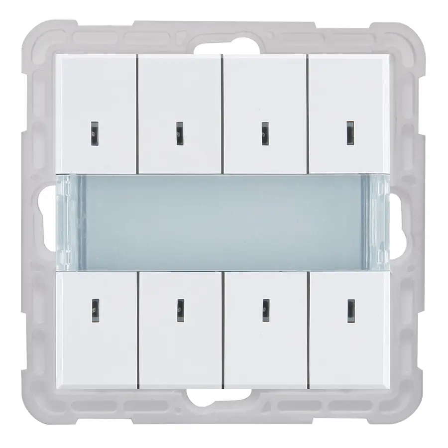 PEHA knx bus drukknop 8-voudig nova (KNX BUSTASTER 8 FACH)