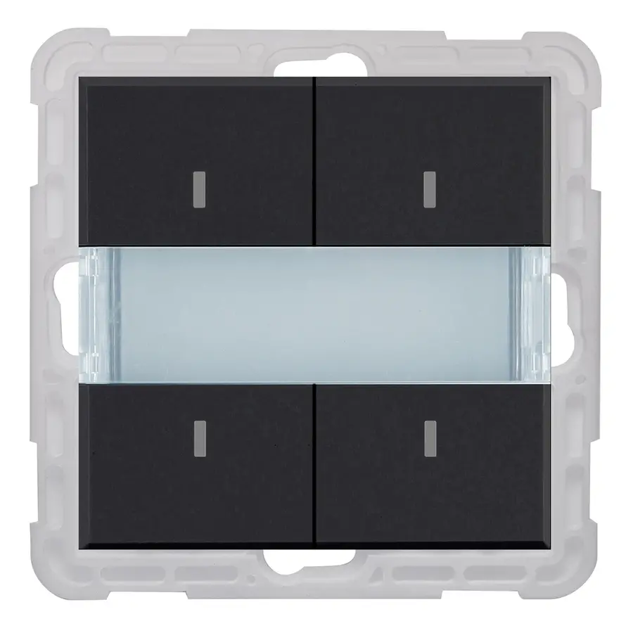 PEHA knx bus drukknop 4-voudig nova (KNX BUSTASTER 4 FACH)