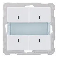 PEHA knx bus drukknop 4-voudig nova (KNX BUSTASTER 4 FACH)
