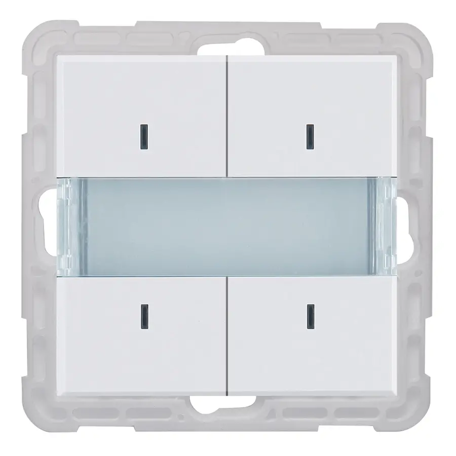 PEHA knx bus drukknop 4-voudig nova (KNX BUSTASTER 4 FACH)