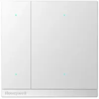 PEHA KNX secure drukknop 4-voudig inbouw met LED indicatie platina mat (KNX PB M 4BT MSP)