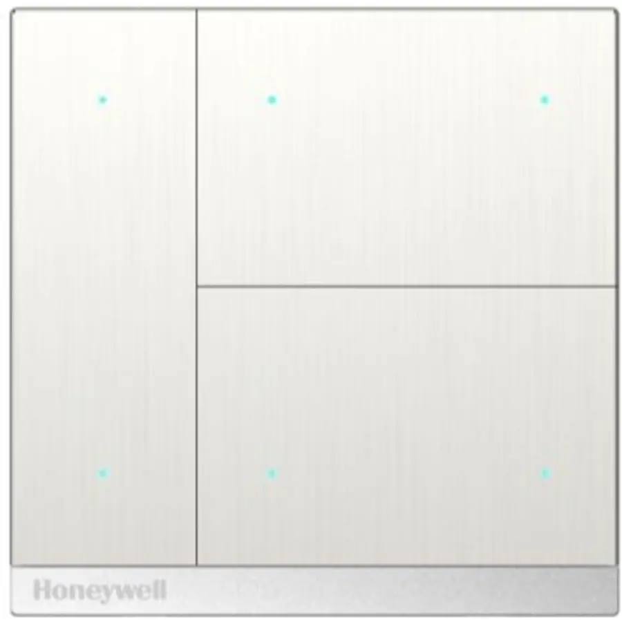 PEHA KNX drukknopschakelaar 6-voudig inbouw brons mat (KNX PB M 6BT MBS)