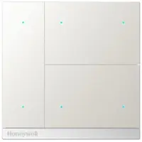 PEHA KNX inbouw drukknop 6-voudig met LED indicatie titanium (KNX PB M 6BT MST)