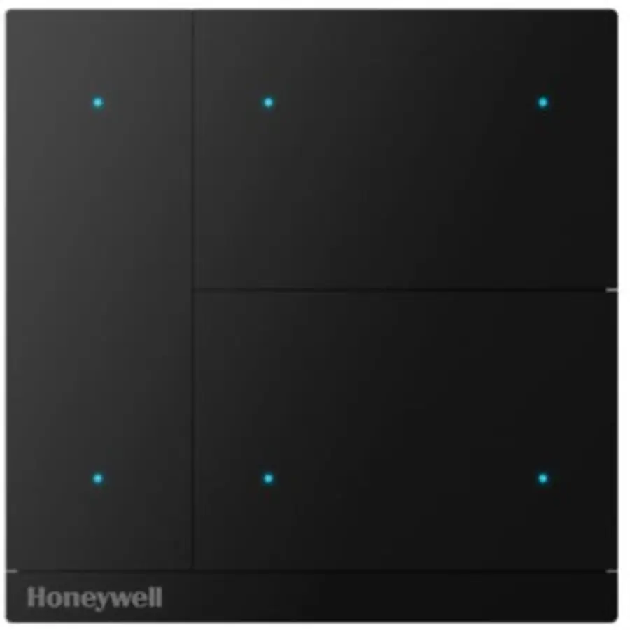 PEHA KNX drukknop inbouw 6-posities rvs mat IP20 (KNX PB M 6BT MCI)