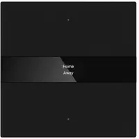 PEHA KNX drukknop 2-toets inbouw zwart glanzend glas (KNX PB GL 2BT BLK)