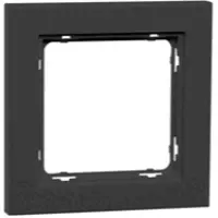 PEHA KNX afdekraam 1-voudig kunststof zwart (KNX F PB)