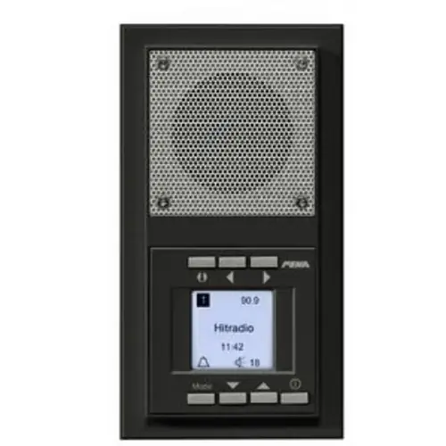 PEHA digitale inbouwradio antraciet (20.485.64 RADIO)