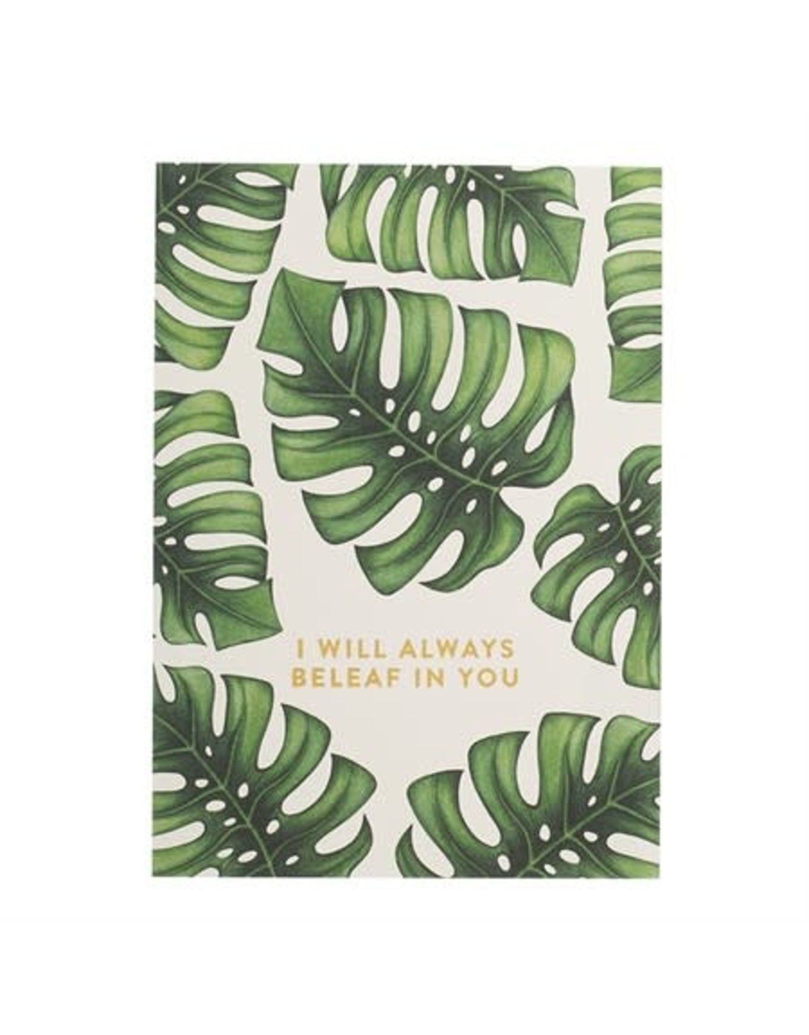 Kaartje 'I will always beleaf in you'