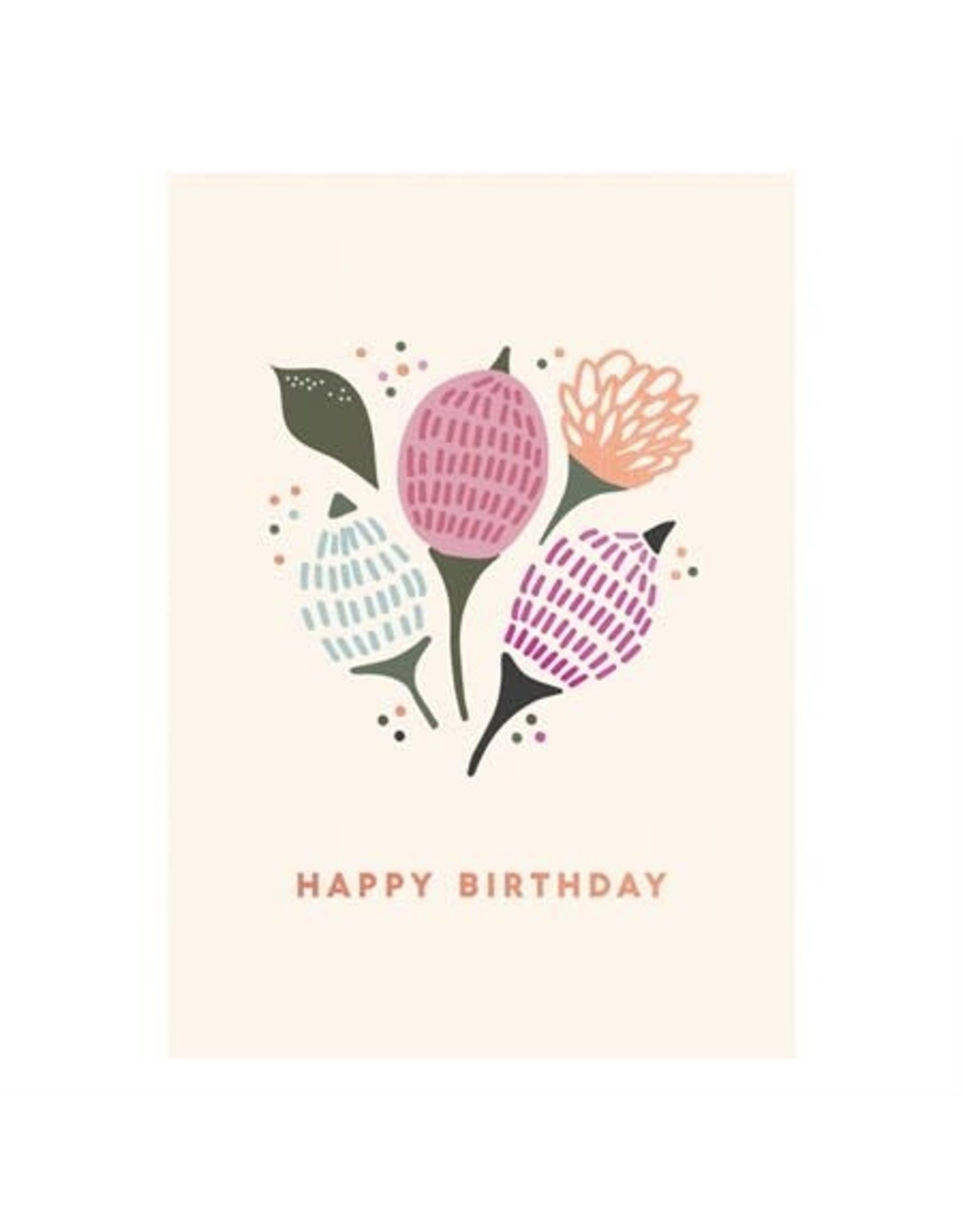 Kaartje happy birthday