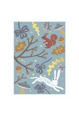 Kaartje 'blue autumn'