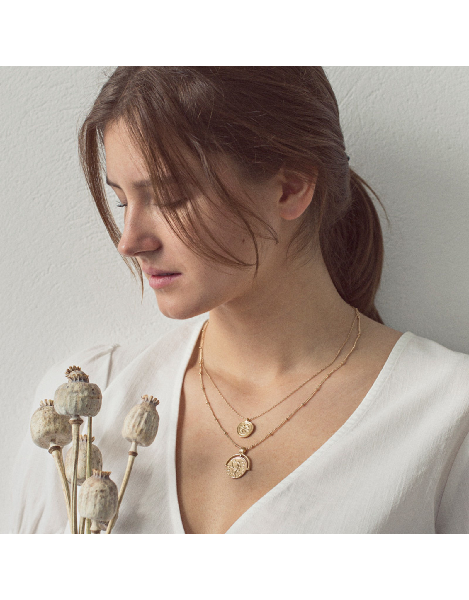 Ketting 'clover plate'