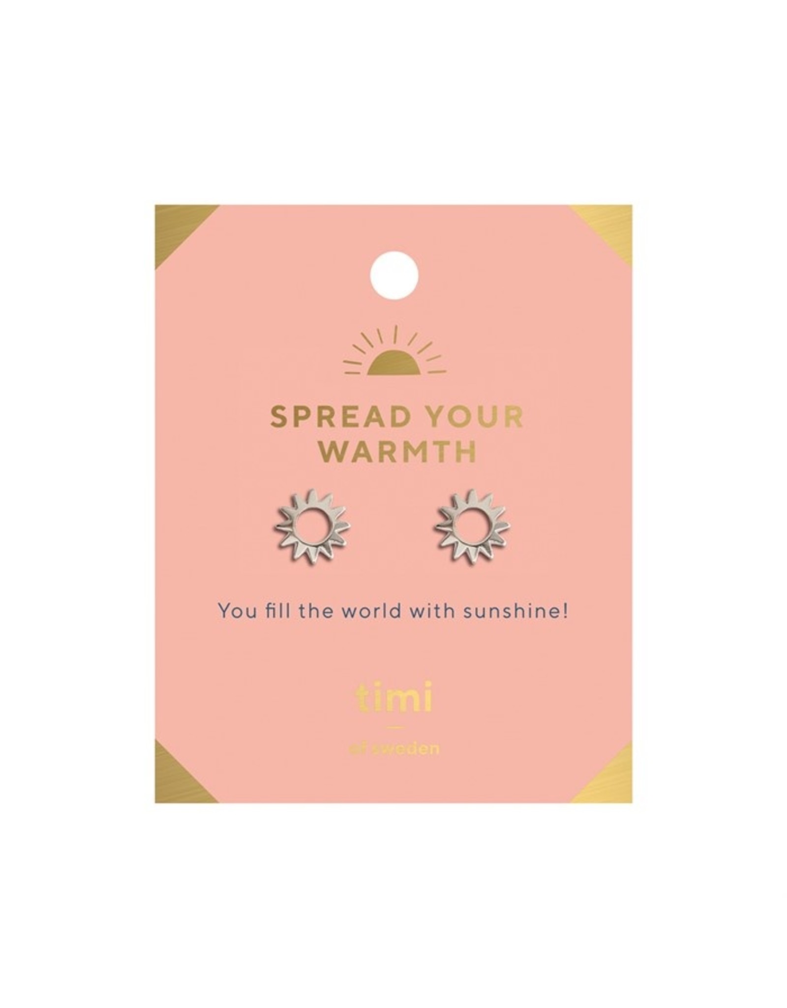 Oorbellen 'spread your warmth"
