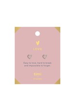 Oorbellen 'love heart'