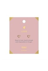 Oorbellen 'love heart'