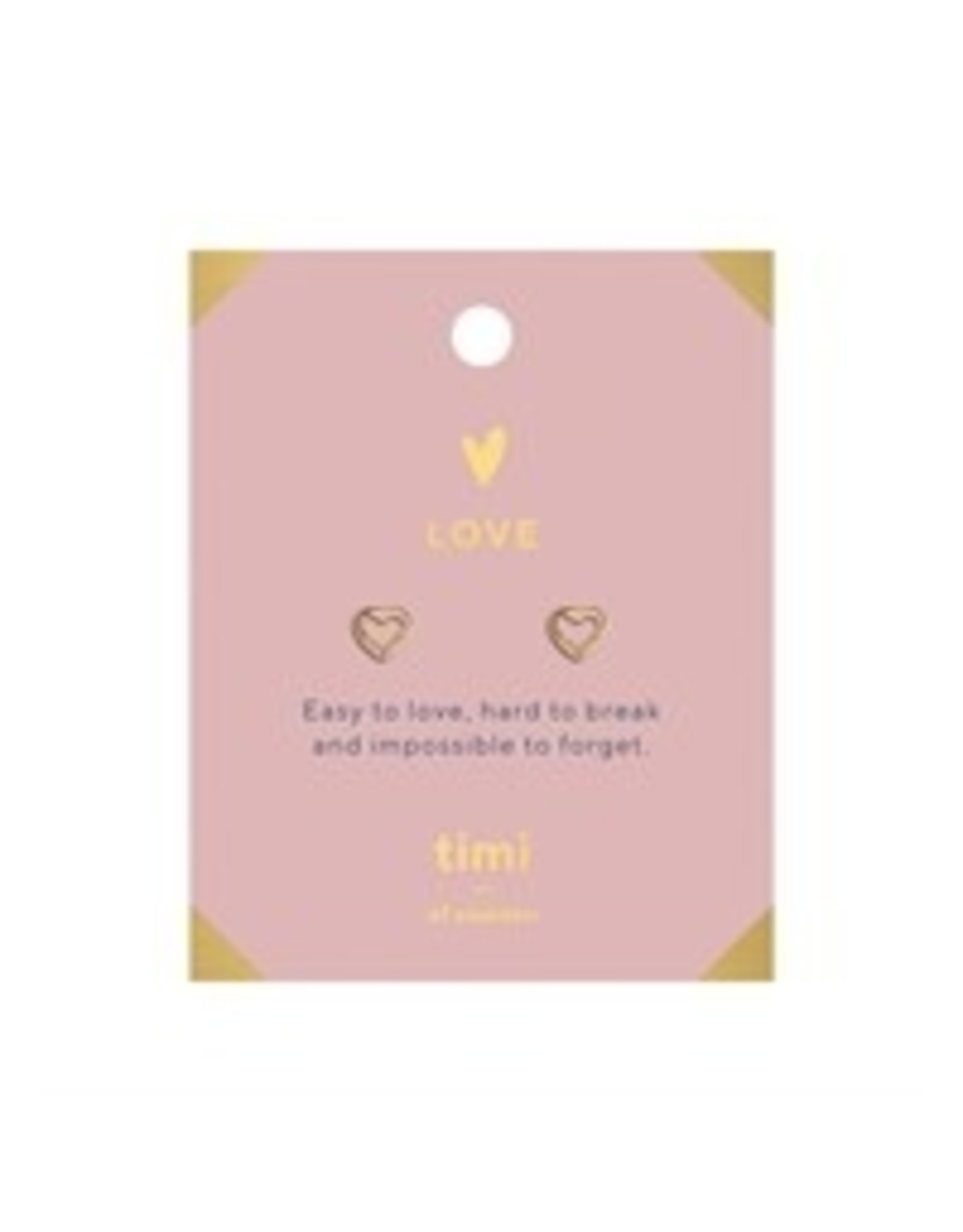Oorbellen 'love heart'