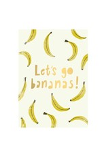 Kaartje 'let's go bananas'
