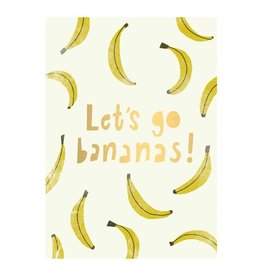Kaartje 'let's go bananas'
