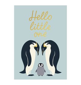 Kaartje 'hello little one'